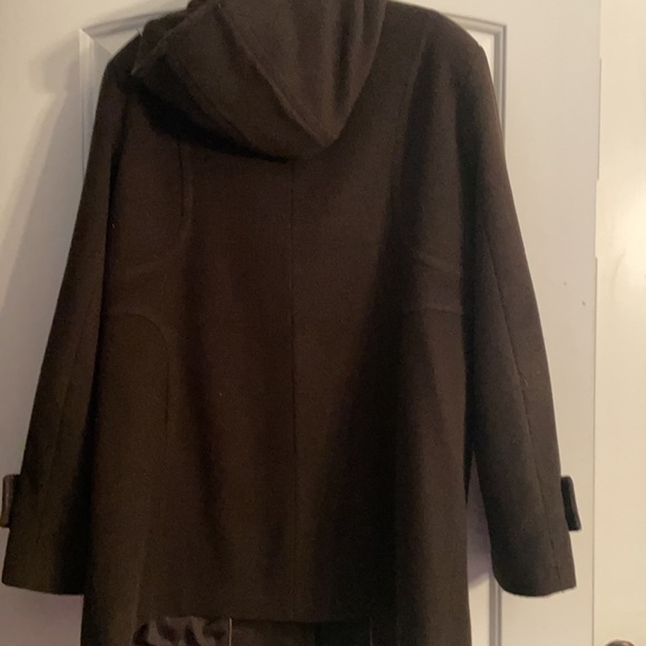 Dark Brown Wool coat - Picture 4 of 7